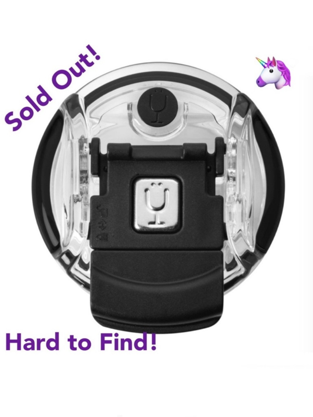 NEW! BRUMATE BevLock MΓΌv Non-Spill Lid, Converts Slim Hopsulator to Tumbler NWT!